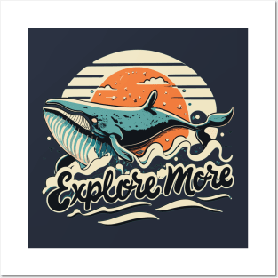 'Explore more'  design Posters and Art